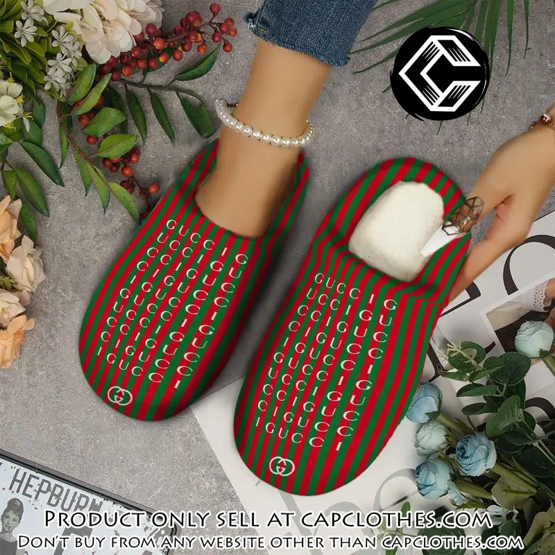 Gucci fleece slippers luxury inhouse slippers ihs1014 cc0125789